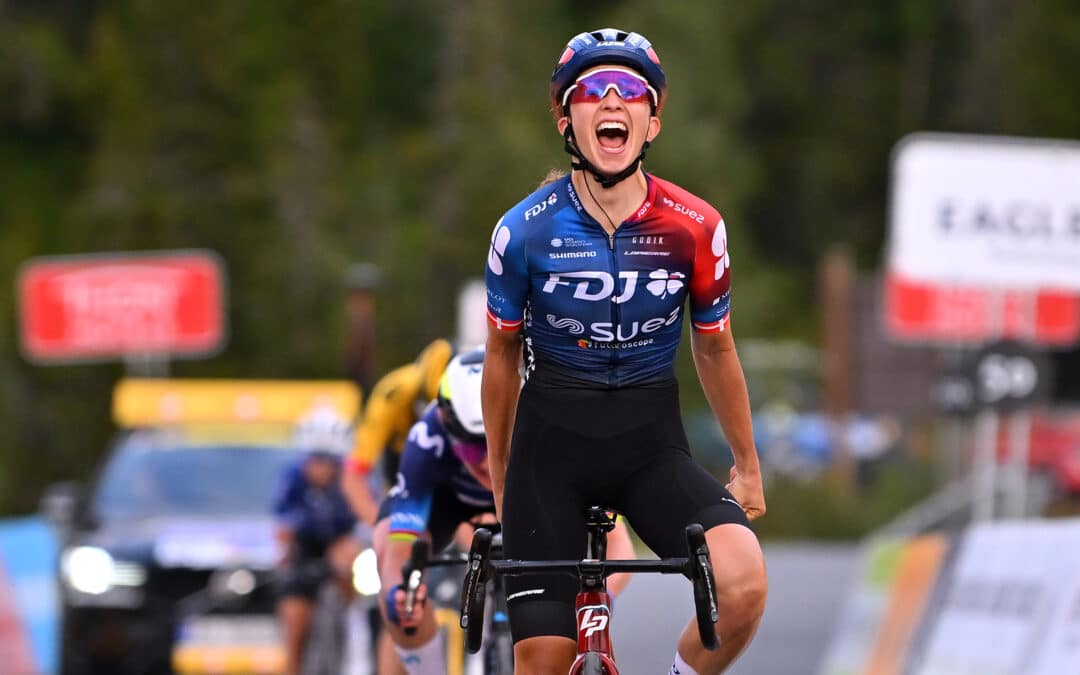 Cecilie Uttrup Ludwig s&rsquo;impose et prend le maillot de leader