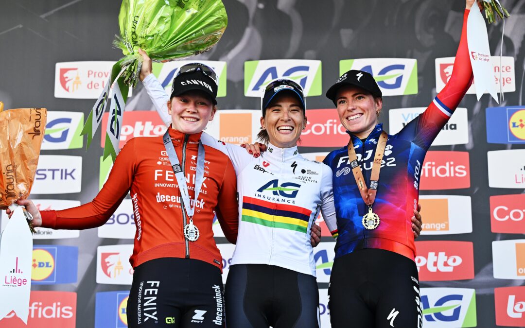 Demi Vollering 3ème sur la doyenne des Ardennaises 
