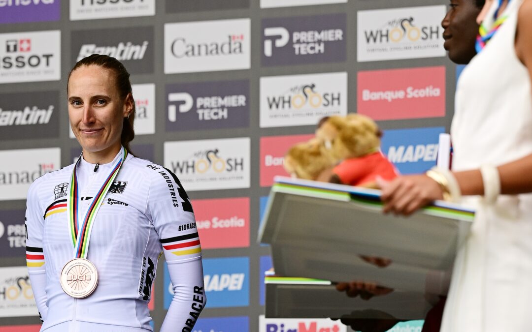 Une première médaille mondiale pour Franziska KOCH 🥉