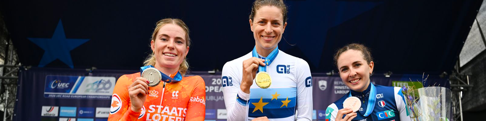 Un double podium européen